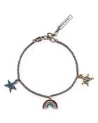 Marc Jacobs Rainbow Star Charm Bracelet