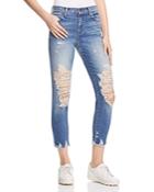 J Brand Alana High Rise Crop Jeans In Torrent