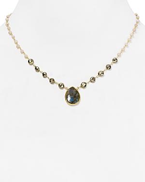 Ela Rae Ara Opal Pendant Necklace, 16.5