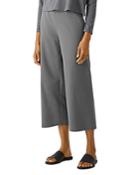 Eileen Fisher High Waisted Straight Cropped Pants