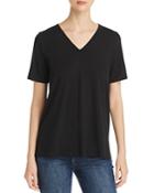 Eileen Fisher V-neck High/low Tee