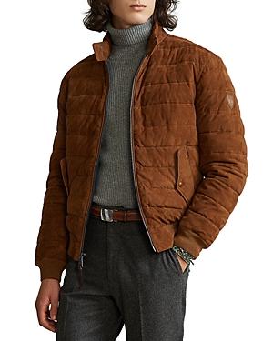 Polo Ralph Lauren Quilted Suede Jacket