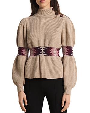 Ba & Sh Button Shoulder Sweater