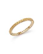 Bloomingdale's Yellow Sapphire Eternity Band In 14k Yellow Gold - 100% Exclusive