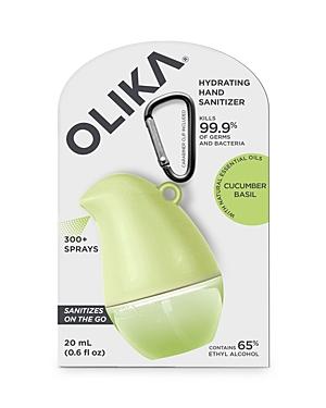 Olika Hydrating Hand Sanitizer Clip-on, Cucumber Basil 0.6 Oz.