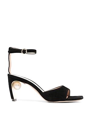 Nicholas Kirkwood Women's Maeva Faux Pearl Ankle Strap Sandals