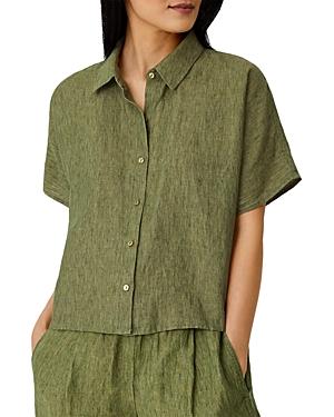 Eileen Fisher Boxy Linen Shirt