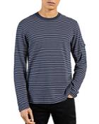 Ted Baker Melted Cotton Striped Long Sleeve Shirt