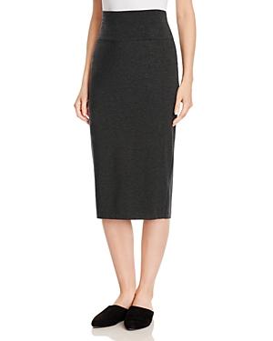 Eileen Fisher Foldover Waist Knit Skirt