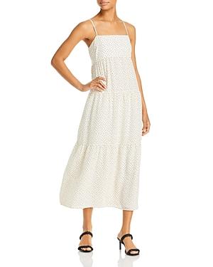 Bardot Printed Tiered Midi Dress