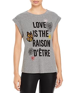 Cinq A Sept Love Is The Reason Graphic Tee