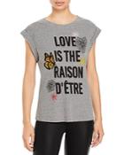 Cinq A Sept Love Is The Reason Graphic Tee