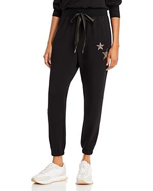 Ramy Brook Morris Glitter Star Jogging Pants