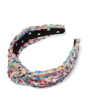 Lele Sadoughi Shimmer Confetti Knotted Headband