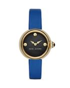 Marc Jacobs Courtney Leather Strap Watch, 28mm