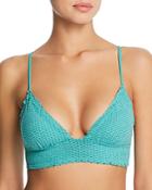 Vix Emerald Scales Helen Bikini Top