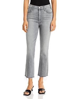 Mother The Hustler Ankle Fray Jeans In Daytona Nights