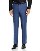John Varvatos Star Usa Street Melange Solid Slim Fit Suit Pants