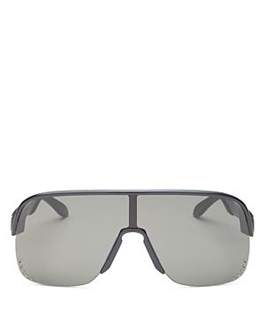 Alexander Mcqueen Unisex Mask Sunglasses, 99mm