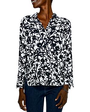 Nic And Zoe Midnight Meadow Printed Live In Top