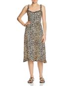 Faithfull The Brand Noemie Leopard-print Midi Dress