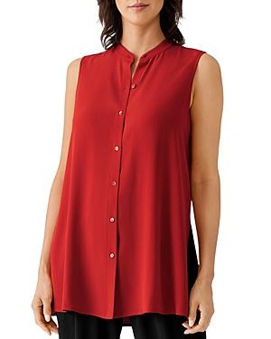 Eileen Fisher Silk Sleeveless Shirt