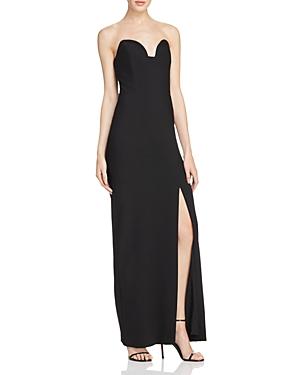 Nicole Miller Strapless Sweetheart Gown