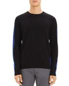 Theory Evers Color-block Cashmere Sweater