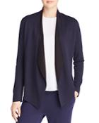 Eileen Fisher Draped Open-front Cardigan