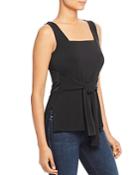 Kenneth Cole Sleeveless Tie-front Top
