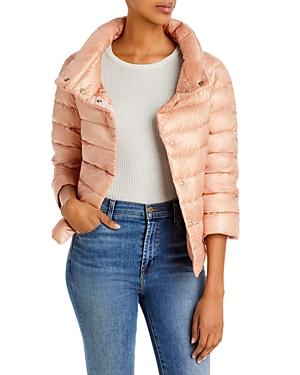 Herno Iconico Cropped Down Puffer Coat