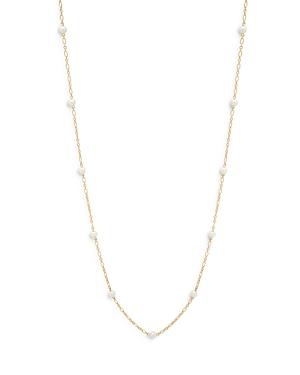 Lauren Ralph Lauren Imitation Pearl Station Necklace, 42