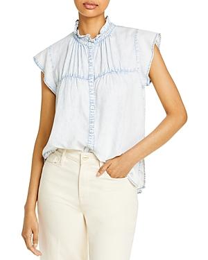 Rails Ruthie Ruffled Neck Top