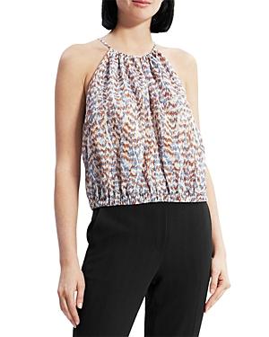 Theory Printed Sleeveless Top
