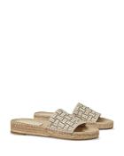 Tory Burch Women's Tory Slip On Woven Espadrille Sandals