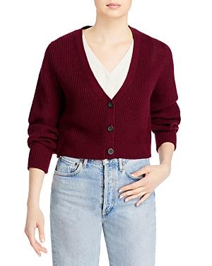 Karl Lagerfeld Paris Cropped Cardigan Sweater