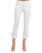 Foxcroft Cropped Jeans In White