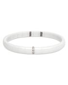 Roberto Demeglio 18k White Gold Pura Diamond Stretch Bracelet