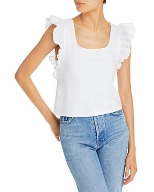 Aqua Ruffled Sleeve Top - 100% Exclusive
