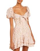 Significant Other Lavita Floral Print Ruffled Dress