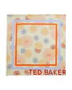Ted Baker Saphura Summer Bloom Mandala Dot Silk Square Scarf