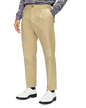 Ted Baker Yeds Mib Cotton Pleated Elasticated Trousers