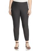 Eileen Fisher Plus Slim Knit Ankle Pants
