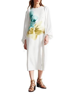 Ted Baker Jordis Side Button Midi Dress