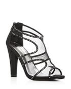 Caparros Desire Rhinestone Embellished High Heel Sandals