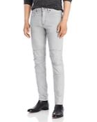 Karl Lagerfeld Paris Motto Slim Fit Jeans In Light Grey