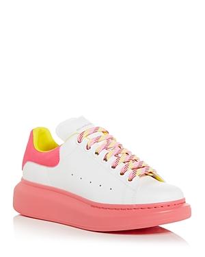 Alexander Mcqueen Women's Oversized Contrast Heel & Sole Sneaker