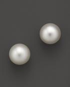 Tara Pearls White South Sea Cultured Pearl Stud Earrings, 9mm