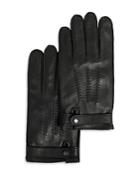 Ted Baker Leather Top Stitch Gloves