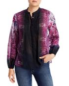 Kobi Halperin Jodie Mixed Print Blouse